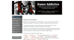 Desktop Screenshot of dance-addiction.co.uk